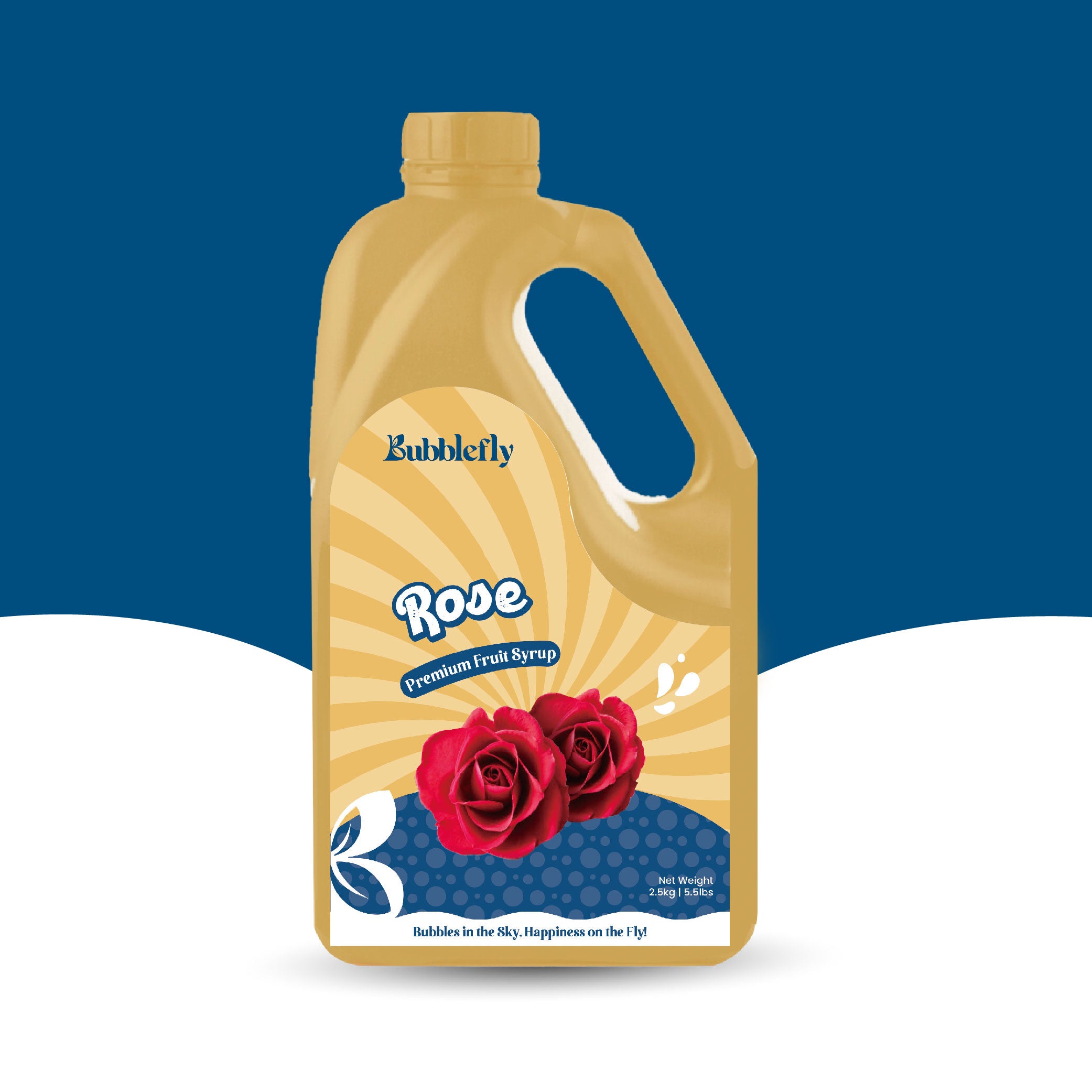 Rose Premium Fruit Syrup