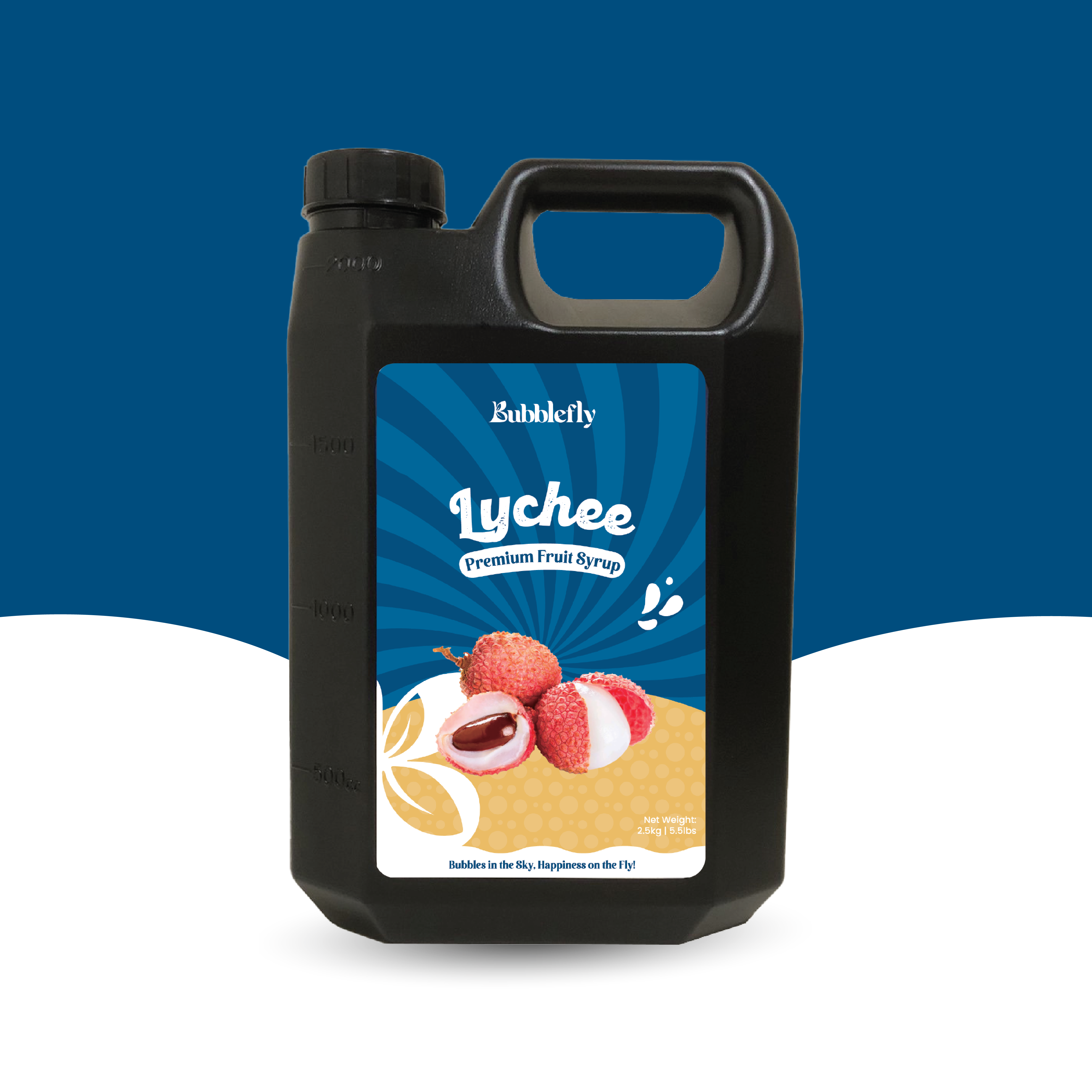 Lychee Lemon Premium Fruit Syrup
