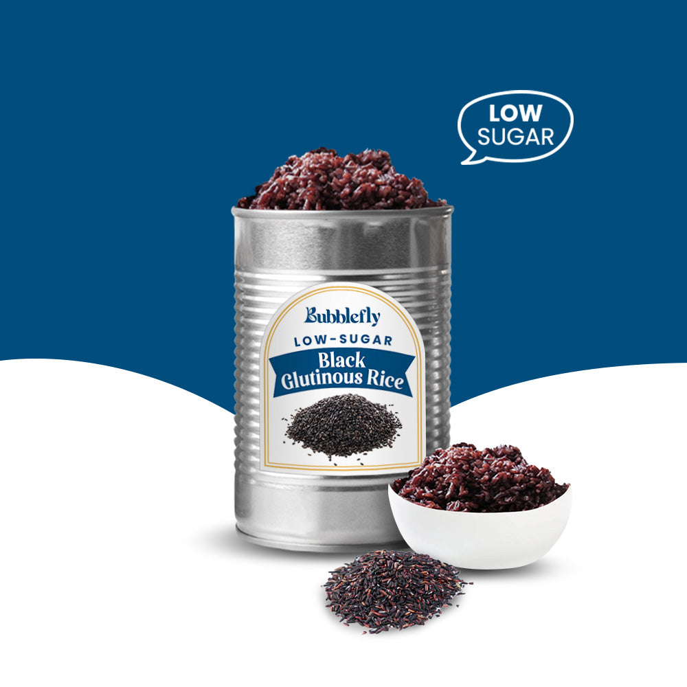 Low-Sugar Canned Black Glutinous Rice